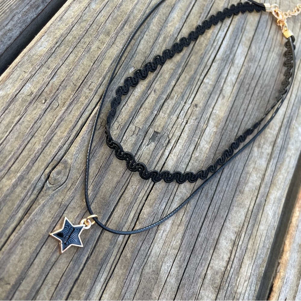 NEW Layered STAR Choker - Necklace